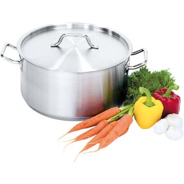 Garnek niski d 320 mm 12,9 l z pokrywką | Stalgast 013322