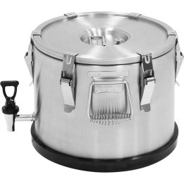 Termos stalowy 15 l z kranem | Stalgast 052154