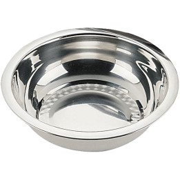 Miska polerowana z rantem d 500 mm 14 l | Stalgast 082500