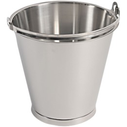 Wiadro PREMIUM 10 l z pierścieniem L | Stalgast 092101