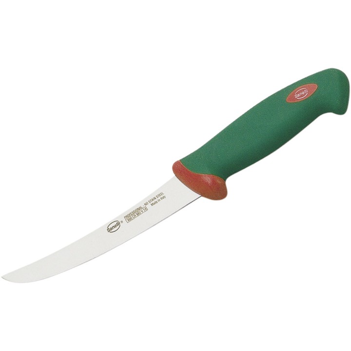 Nóż do oddzielania kości zagięty L 160 mm Sanelli | Stalgast 208160