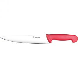 nóż kuchenny, HACCP, czerwony, L 220 mm | 281211 STALGAST
