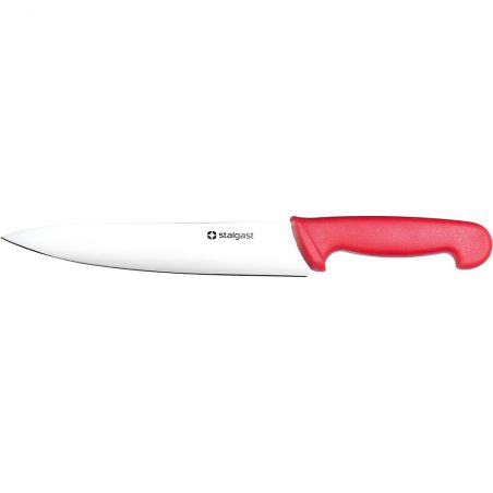 nóż kuchenny, HACCP, czerwony, L 220 mm | 281211 STALGAST Nóż kuchenny L 220 mm czerwony | Stalgast 281211