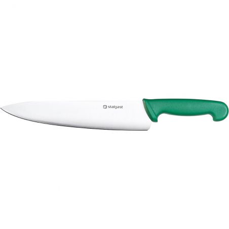 nóż kuchenny, HACCP, zielony, L 250 mm | 281252 STALGAST Noż kuchenny L 250 mm zielony | Stalgast 281252