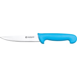 Nóż do filetowania L 160 mm niebieski | Stalgast 282154