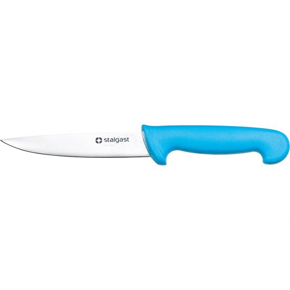 nóż do krojenia, HACCP, niebieski, L 160 mm | 282154 STALGAST Nóż do filetowania L 160 mm niebieski | Stalgast 282154