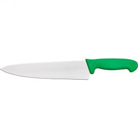 nóż kuchenny, HACCP, zielony, L 200 mm