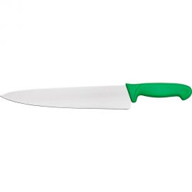 nóż kucharski, HACCP, zielony, L 250 mm