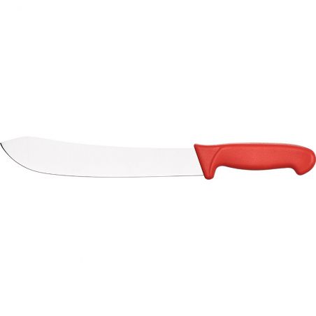 nóż masarski, HACCP,czerwony, L 250 mm | 284251 STALGAST Nóż masarski L 250 mm czerwony | Stalgast 284251