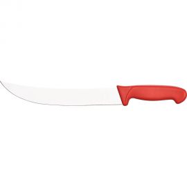 nóż rzeźniczy, HACCP, czerwony, L 250 mm | 284311 STALGAST