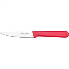 nóż do obierania, uniwersalny, HACCP, czerwony, L 90 mm | 285081 STALGAST