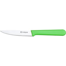Nóź do obierania L 90 mm zielony | Stalgast 285082