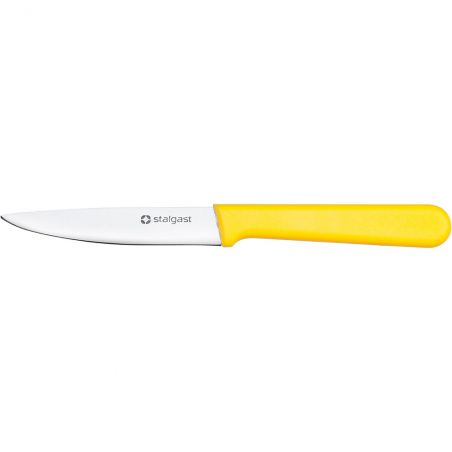 nóż do obierania, uniwersalny, HACCP, żółty, L 90 mm | 285083 STALGAST Nóż do obierania L 90 mm żółty | Stalgast 285083