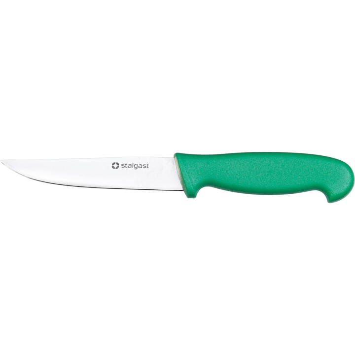 Nóż do obierania L 100 mm zielony | Stalgast 285092