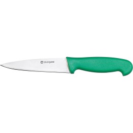 Nóż do jarzyn L 105 mm zielony | Stalgast 285102