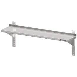 Półka wisząca, przestawna,pojedyncza 1200x300x400 mm | Stalgast 610010