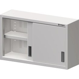 Szafka wisząca,drzwi suwane 1000x400x600 mm | Stalgast 615604