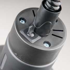 Wisząca lampa grzewcza do potraw | Stalgast 692601 lampa do podgrzewania potraw wisząca, czarna, P 0.25 kW, U 230 V | 692601 stalgast