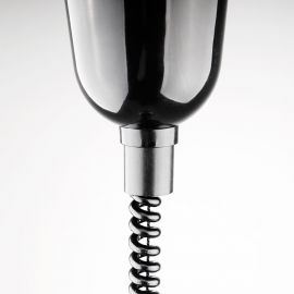 Wisząca lampa grzewcza do potraw | Stalgast 692611 lampa do podgrzewania potraw wisząca, czarna, P 0.25 kW, U 230 V | 692611 stalgast