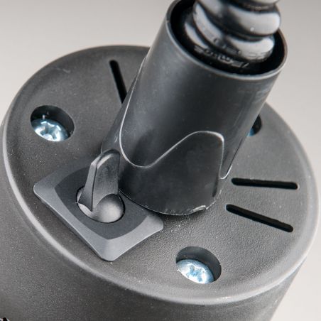 lampa do podgrzewania potraw wisząca, czarna, P 0.25 kW, U 230 V | 692611 stalgast Wisząca lampa grzewcza do potraw | Stalgast 692611