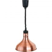 lampa do podgrzewania potraw wisząca, miedziana, P 0.25 kW, U 230 V | 692612 stalgast