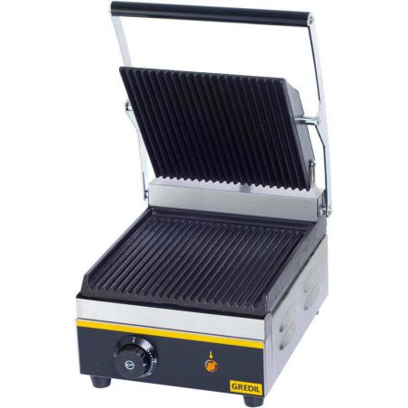 kontakt grill pojedynczy, P 1.8 kW, U 230 V Kontakt grill pojedynczy | Stalgast 742010