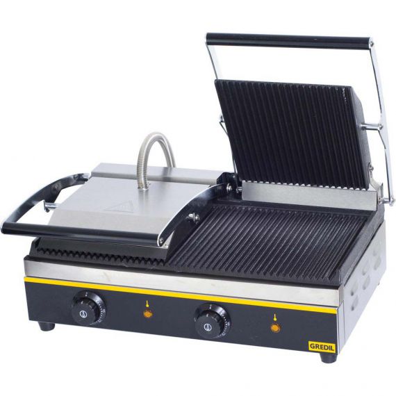 kontakt grill podwójny, P 3.6 kW, U 230 V  | 742020 stalgast Kontakt grill podwójny | Stalgast 742020