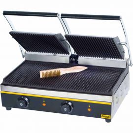 Kontakt grill podwójny | Stalgast 742020 kontakt grill podwójny, P 3.6 kW, U 230 V  | 742020 stalgast
