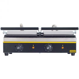 Kontakt grill podwójny | Stalgast 742020 kontakt grill podwójny, P 3.6 kW, U 230 V  | 742020 stalgast