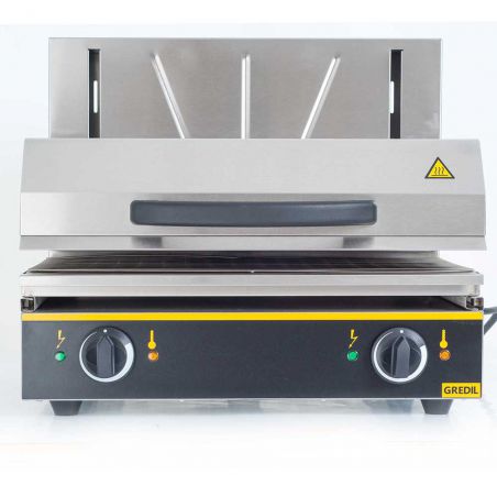 salamander z ruchomą głowicą, W 600 mm, P 4 kW, U 400 V Salamander elektryczny 600 mm | Stalgast 744000