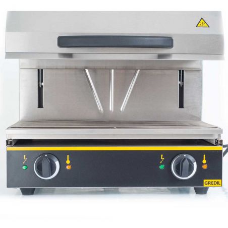 salamander z ruchomą głowicą, W 600 mm, P 4 kW, U 400 V Salamander elektryczny 600 mm | Stalgast 744000