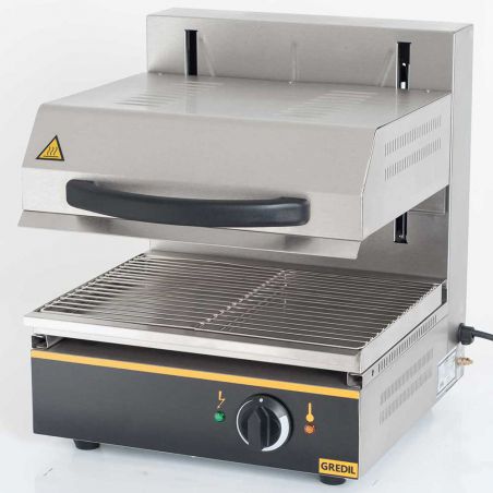 salamander z ruchomą głowicą, W 450 mm, P 2.8 kW, U 230 V Salamander elektryczny 450 mm | Stalgast 744020