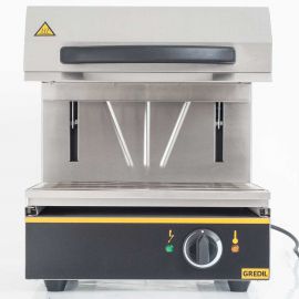 Salamander elektryczny 450 mm | Stalgast 744020 salamander z ruchomą głowicą, W 450 mm, P 2.8 kW, U 230 V