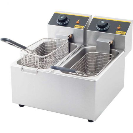 frytownica 2x3 l | 746070  stalgast Frytownica 2x3 l | Stalgast 746070