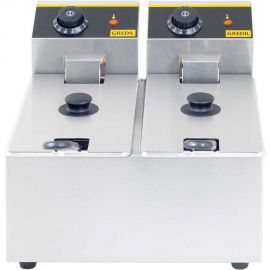 Frytownica 2x3 l | Stalgast 746070 frytownica 2x3 l | 746070  stalgast