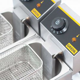 Frytownica 2x3 l | Stalgast 746070 frytownica 2x3 l | 746070  stalgast