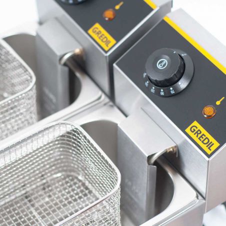 frytownica 2x3 l | 746070  stalgast Frytownica 2x3 l | Stalgast 746070