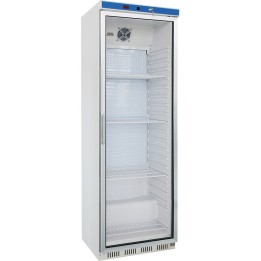 Witryna chłodnicza ekspozycyjna 350 l, wnętrze z ABS, biała lakierowana | Stalgast 880402