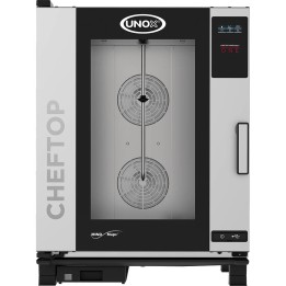 Piec konwekcyjno-parowy 10xGN1/1 ChefTop Mind.Maps one 14 kW | Unox 9001060