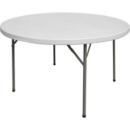 Stół cateringowy składany okrągły fi 1150 h 740 mm | Stalgast 950131