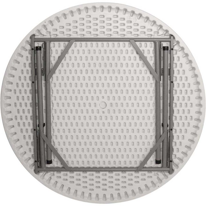 Stół cateringowy składany okrągły fi 1150 h 740 mm | Stalgast 950131
