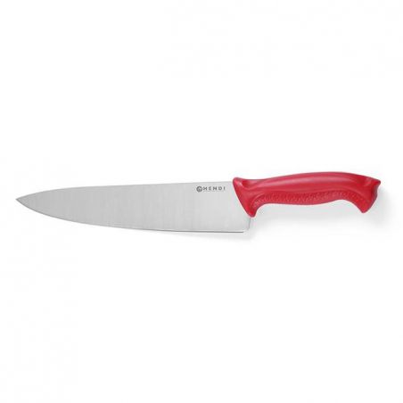 Nóż HACCP kucharski 24cm-czerwony | 842720 hendi Nóż kucharski HACCP 240 mm