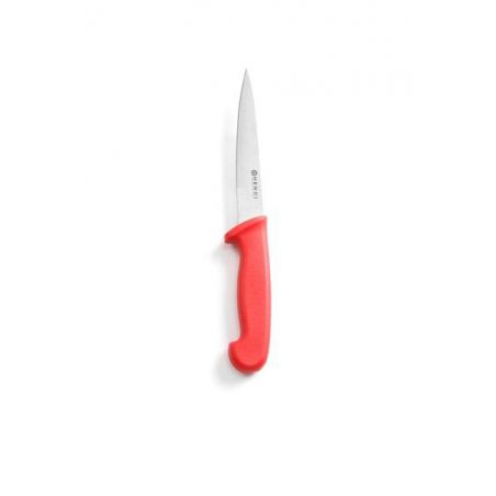 Nóż HACCP do filetowania 15cm-czerwony Nóż do filetowania HACCP 150 mm