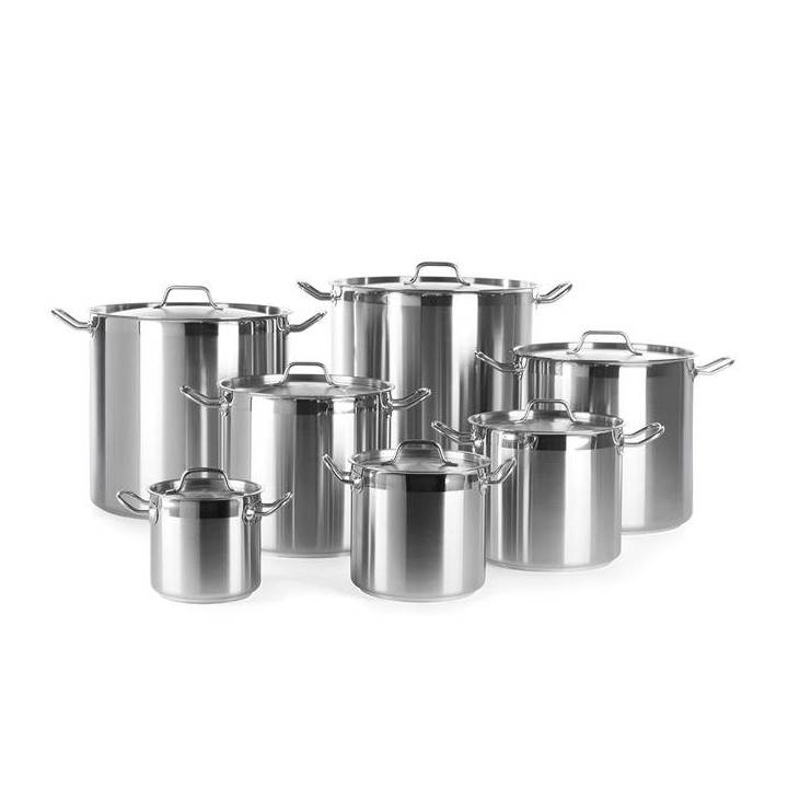 Garnek wysoki Profi Line z pokrywką, dno "Sandwich" 24 l śr. 320 x 300 h