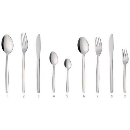 Łyżeczka do latte macchiato Budget Line-zestaw 12 szt. | 764138 hendi Sztućce uzupełniające Economic łyżeczka do latte macchiato - zestaw 12 szt.