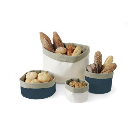 Worek do pieczywa okrągły 200x200 mm, ciemnoniebieski | 429037 HENDI Worek do pieczywa, okrągły 429037