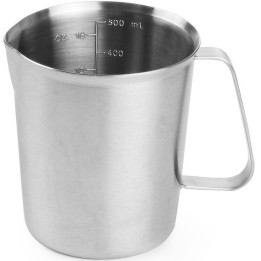 Miarka stalowa z podziałką 0,5 l