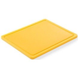 Deska do krojenia HACCP - GN 1/2 żółta do surowego drobiu