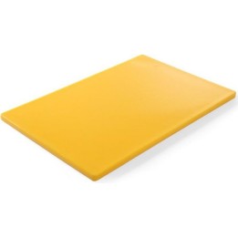 Deska do krojenia HACCP  600x400 żółta do surowego drobiu
