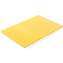 Deska do krojenia HACCP  450x300  żółta do surowego drobiu